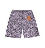 SNOW LEOPARD. BAGGY JORTS.