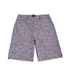 SNOW LEOPARD. BAGGY JORTS.