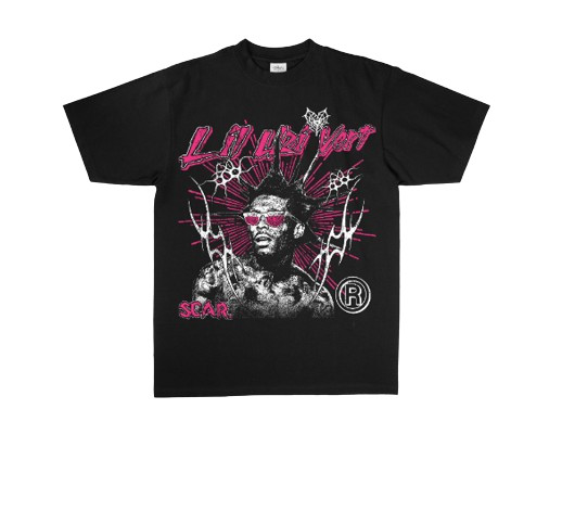 Lil Uzi Vert Pink Tape Tee.