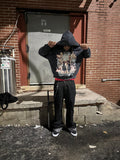 BURN. BOXY HOODIE